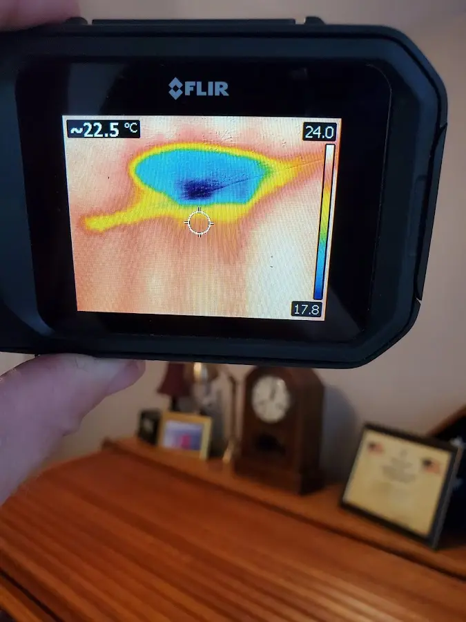 Thermal imaging inspection for water damage in Walla Walla